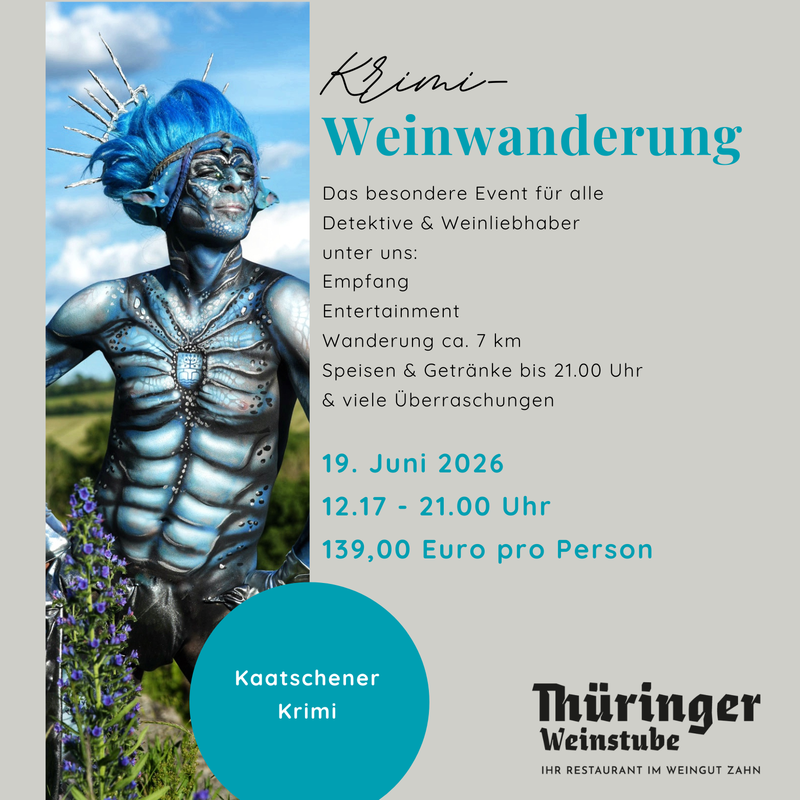 Krimiwanderung Freitag - 19.06.2026