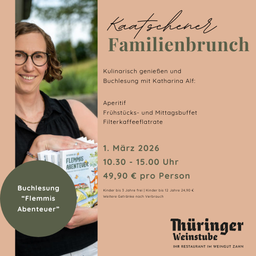 Familienbrunch mit Buchlesung „Flemmis Abenteuer“ - 01. März 2026